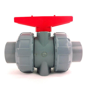 3/4" CPVC True Union Ball Valve - Socket / Viton