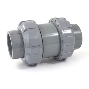 3/4" CPVC True Union Ball Check Valve - Socket / EPDM