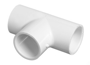 1/2" Tee Slip x Slip x Slip PVC Pipe Fittings Schedule 40 1/2" Tee Slip x Slip x Slip PVC Pipe Fittings Schedule 40