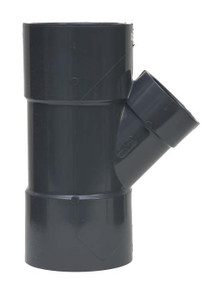 6" x 3" Schedule 80 PVC Reducing 45 Wye 875-530