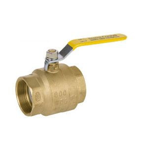 1-1/2" Watts Lead-Free Brass Ball Valve - Threaded