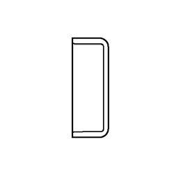 3" DWV PVC Cap - Socket P116-030