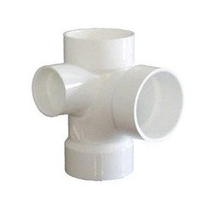 3" x 3" x 3" x 1-1/2" DWV PVC Sanitary Tee with Left Side Inlet D416-337 3" x 3" x 3" x 1-1/2" DWV PVC Sanitary Tee with Left Side Inlet D416-337