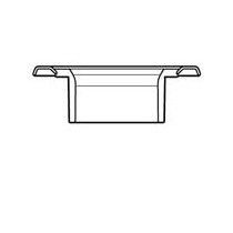 4" x 3" DWV PVC Flush Closet Flange w/ Adjustable Metal Ring P813-422
