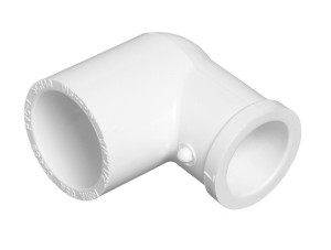 3/4" x 1/2" 90° Reducing Elbow PVC Fitting Slip x Slip Schedule 40 3/4" x 1/2" 90° Reducing Elbow PVC Fitting Slip x Slip Schedule 40