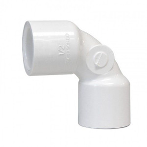 1/2" Sch 40 PVC 90 Sweep Elbow Soc 406-005S 1/2" Sch 40 PVC 90 Sweep Elbow Soc 406-005S
