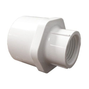 6" x 4" Sch 40 PVC Reducing Female Adapter - Soc x Fipt 435-532 6" x 4" Sch 40 PVC Reducing Female Adapter - Soc x Fipt 435-532