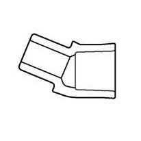 10" Sch 40 PVC 22-1/2 Street Elbow - Spig x Soc 442-100F