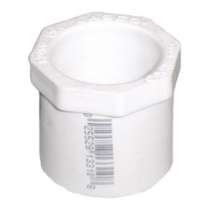 16" x 6" Sch 40 PVC Reducer Bushing Flush Style - Spig x Soc 437-756F 16" x 6" Sch 40 PVC Reducer Bushing Flush Style - Spig x Soc 437-756F