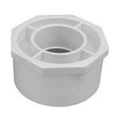 12" x 6" Sch 40 PVC Reducer Bushing Flush Style - Spig x Soc 437-666F