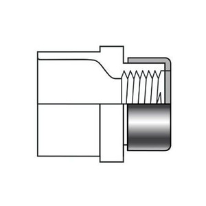1" x 3/4" Sch 40 PVC SR Reducing Female Adapter - Soc x SR Fipt 435-131SR