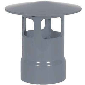 16" CPVC Duct Rain Cap (Style A) 1834-WCA-16