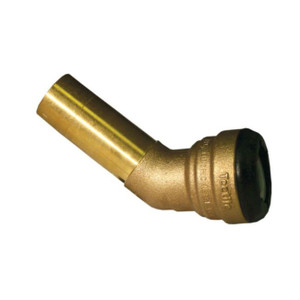 1-1/2" Brass Push Fit 45 Degree Street Elbow 10188114