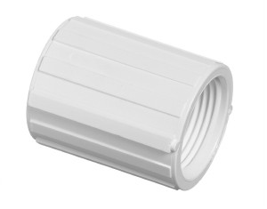 3/4" x 1/2" Reducing Coupling Fipt x Fipt PVC Fitting Schedule 40 3/4" x 1/2" Reducing Coupling Fipt x Fipt PVC Fitting Schedule 40