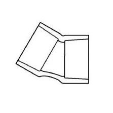 3" Schedule 80 PVC 30 Degree Elbow 815-030F