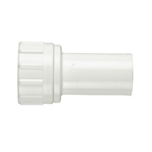 3/4" x 1/2" PVC Garden Hose Adapter - Female FHT x Spigot (FHT201) 3/4" x 1/2" PVC Garden Hose Adapter - Female FHT x Spigot (FHT201)