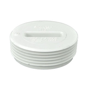 1-1/2" DWV PVC Cleanout Plug - Flush P110-015
