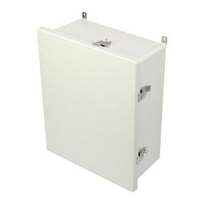 AM2068L 20x16x8 NEMA 4X Fiberglass Enclosure w/ Quick-Release Latch Hinged Cover