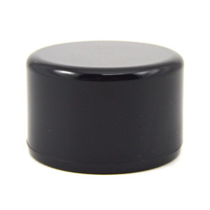 1-1/4" PVC End Cap Furniture Grade - Black