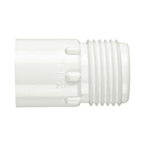 3/4" x 1/2" PVC Garden Hose Adapter - Male MHT x FPT (MHT102)