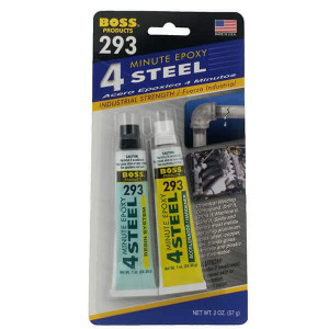Boss 293 4 Minute Epoxy - Steel
