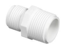 3/4" x 3/4" PVC Hose Nipple - MHT x MIPT (503-007)