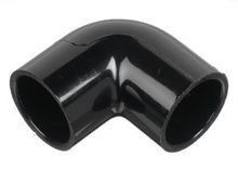 1-1/4" Black Sch 40 PVC 90 Elbow - Socket (406-012B)