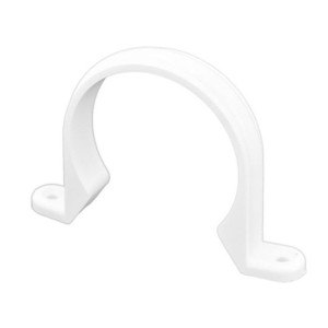 2-1/2" PVC 2-Hole Pipe Strap (STRP-025) 2-1/2" PVC 2-Hole Pipe Strap (STRP-025)