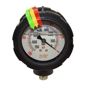 2-1/2" Truflo OBS Series Double-Sided Pressure Gauge (OBS-DGO-0-100)
