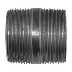 1-1/2" x 2" Black Malleable Iron Nipple (BSN1122 / 10820)