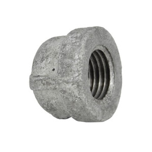 1/4" Galvanized Malleable Cap - FNPT (GMC14 / 36502)