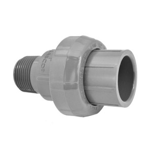 1" Sch 80 PVC Union (Slip x MIPT) 896-010