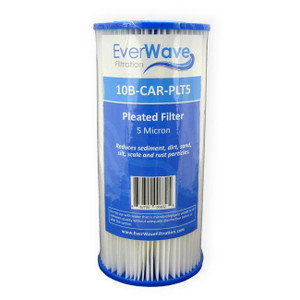 10" EverWave Pleated Filter Cartridge - 5 Micron (EVW-5-45-10-PL)
