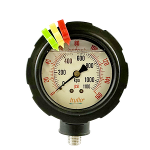 2-1/2" Truflo OBS-GO Series Pressure Gauge (OBS-GO-0-160)