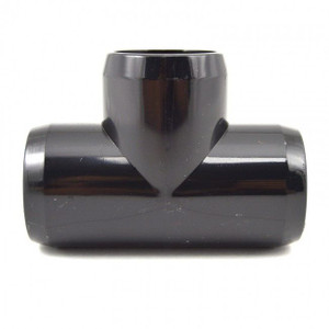 2" PVC Tee Furniture Grade - Black 2" PVC Tee Furniture Grade - Black
