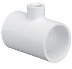 12" X 12" X 2" Tee Class 125 Reducing Tee C601-661 (Slip x Slip x Slip)