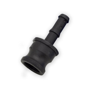 3/4" x 1/2" Flui-PRO PP Camlock Fitting - Male Camlock x Hose Shank (FP-PP-E-75/50)