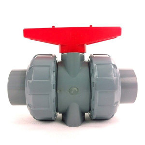 1" Flui-PRO CPVC True Union Ball Valve - - Socket & Threaded Ends