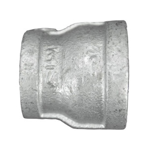 1/2" X 1/8" Galvanized Malleable Iron Reducer Coupling (36021)
