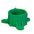 Green 3/4" Furniture Fitting Table Cap (FF-TC-007-GREEN)