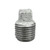 5" Galvanized Malleable Iron Plug (36613)