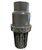3/4" Flui-PRO PVC Single Union Foot Valve-EPDM Washer, Socket ends