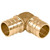1/2" PEX 90 Elbow Lead Free Brass (39304)