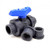 3/4" Flui-PRO Series 2 PVC True Union Ball Valve - Socket & Threaded Ends (FP-TUBV-ST-007)
