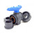 1" Flui-PRO Series 2 PVC True Union Ball Valve - Socket & Threaded Ends (FP-TUBV-ST-010)