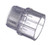 1 1/4" Male Adapter Mipt x Slip Clear PVC Fitting Schedule 40