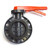 6" Flui-PRO PVC Butterfly Valve - Lever Handle