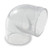 8" Clear PVC 90 Elbow 406-080L