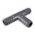 3" PVC Barbed Insert Tee 1401-030