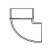 10" DWV PVC Vent Elbow - Street (3709-100 / D333-100)